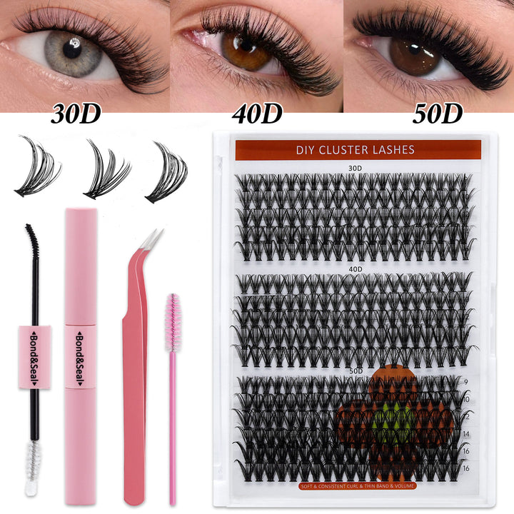 💫LASHSUN 320PCS/280PCS D Curl 30D40D50D Individual Lashes Kit