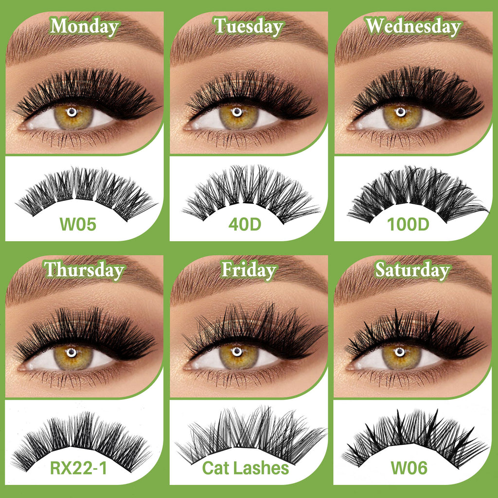 💫LASHSUN 324PCS D Curl Lash Clusters Kit with Bond & Seal