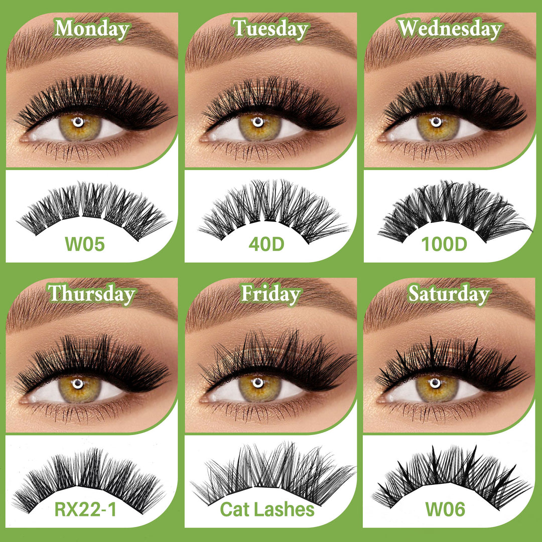 💫LASHSUN 324PCS D Curl Lash Clusters Kit with Bond & Seal