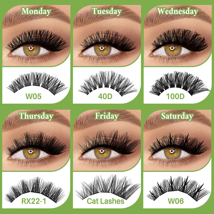 💫LASHSUN 324PCS D Curl Lash Clusters Kit with Bond & Seal