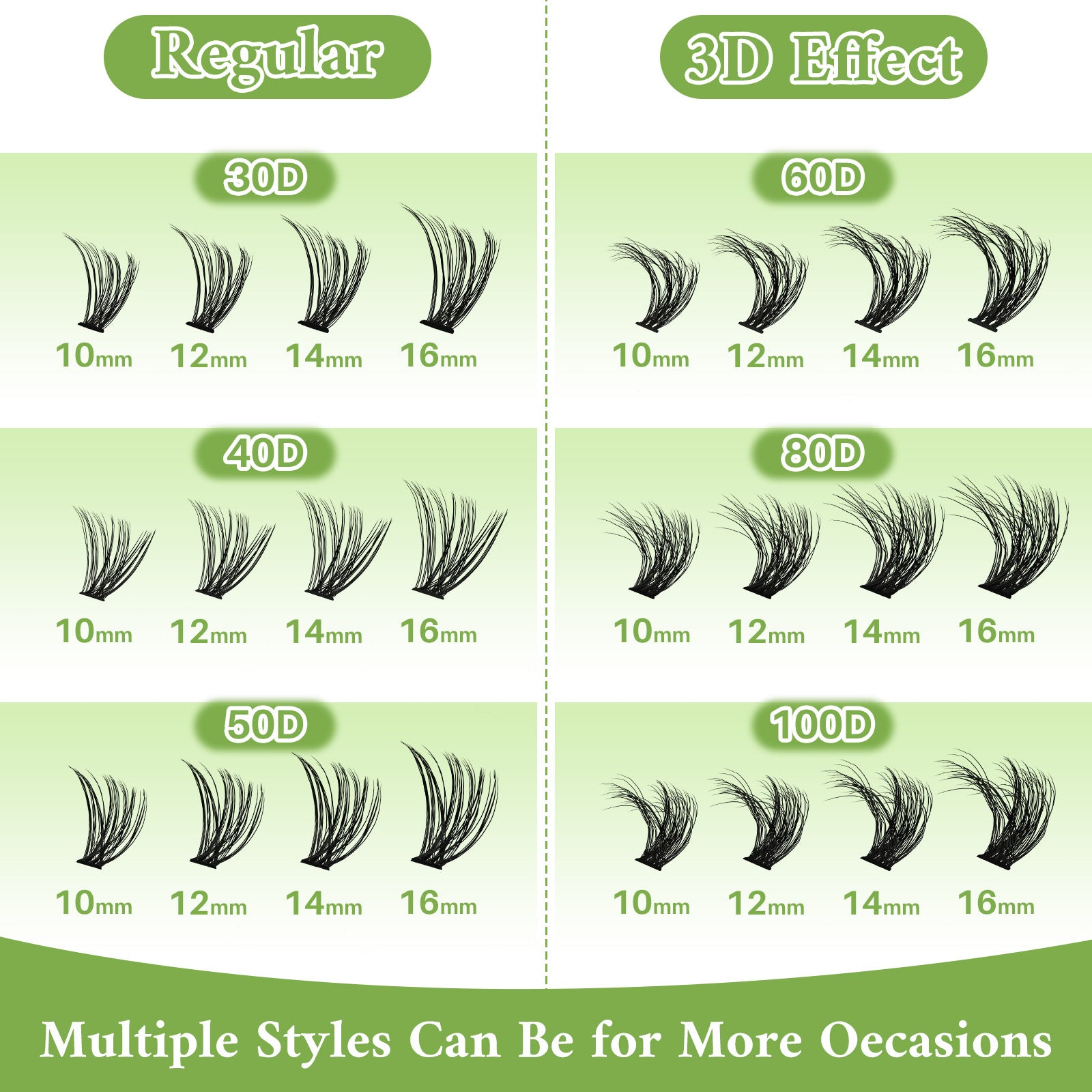 💫LASHSUN 456PCS D Curl Cluster Lashes Kit with Bond & Seal, Remover & Tweezers