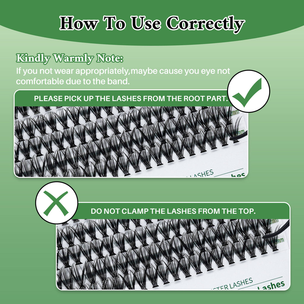 💫LASHSUN 280PCS Eyelash Extension Kit with Glue, Remover, Tweezers & Brushes