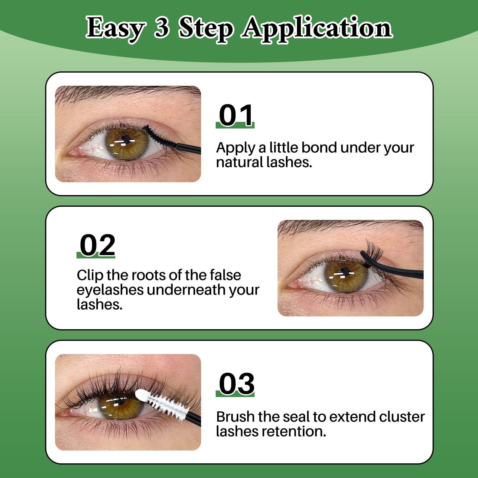 💫LASHSUN 280PCS Eyelash Extension Kit with Glue, Remover, Tweezers & Brushes