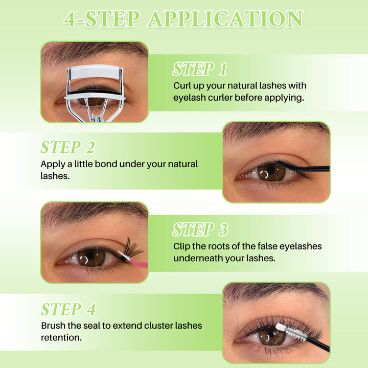 💫LASHSUN 320PCS/280PCS D Curl 30D40D50D Individual Lashes Kit